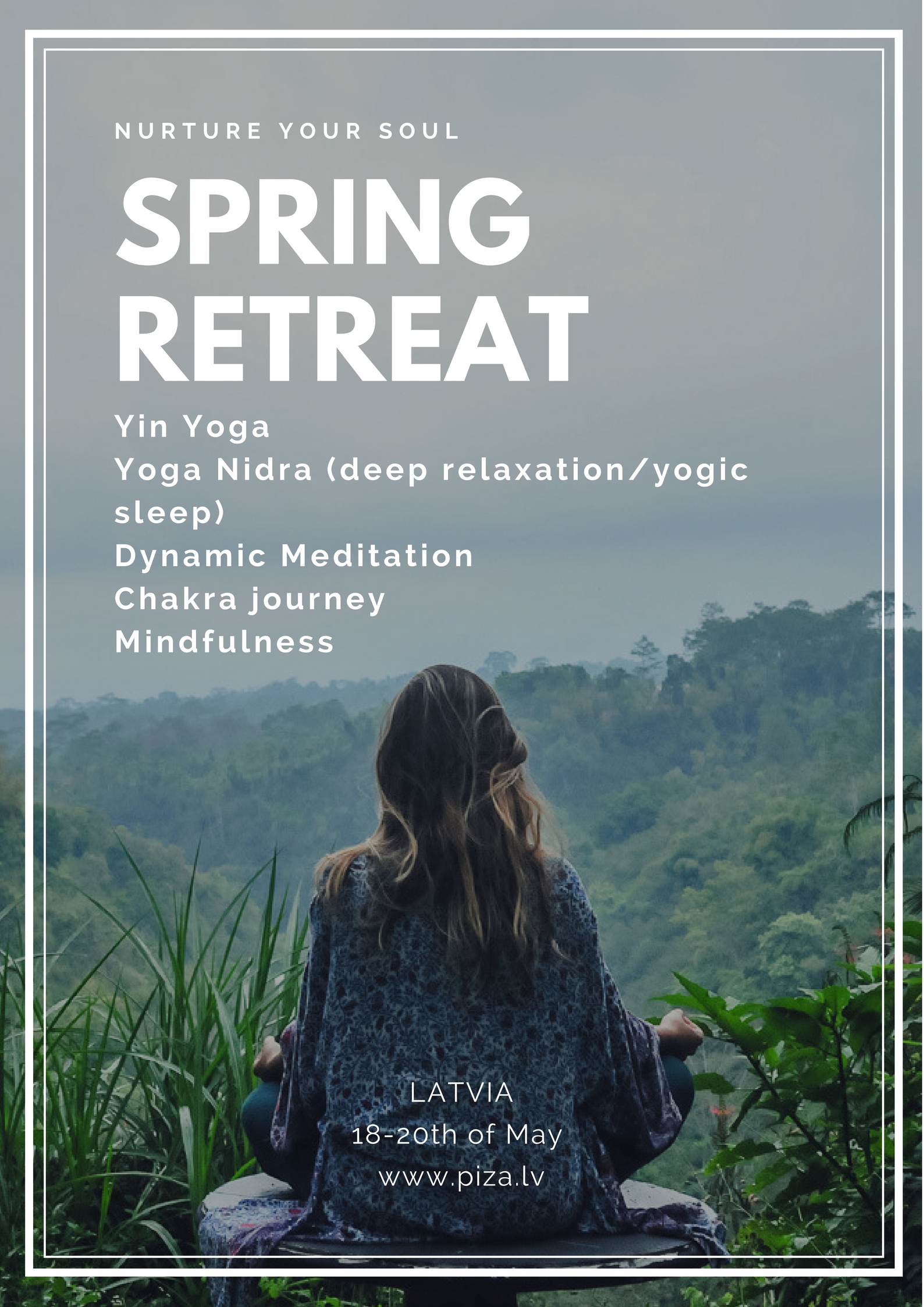 Spring retreat - nurture your soul (18.05-20.05)